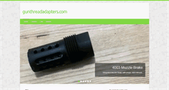 Desktop Screenshot of gunthreadadapters.com